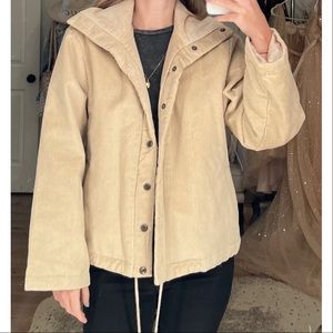 ACOA Cream Button Up Jacket